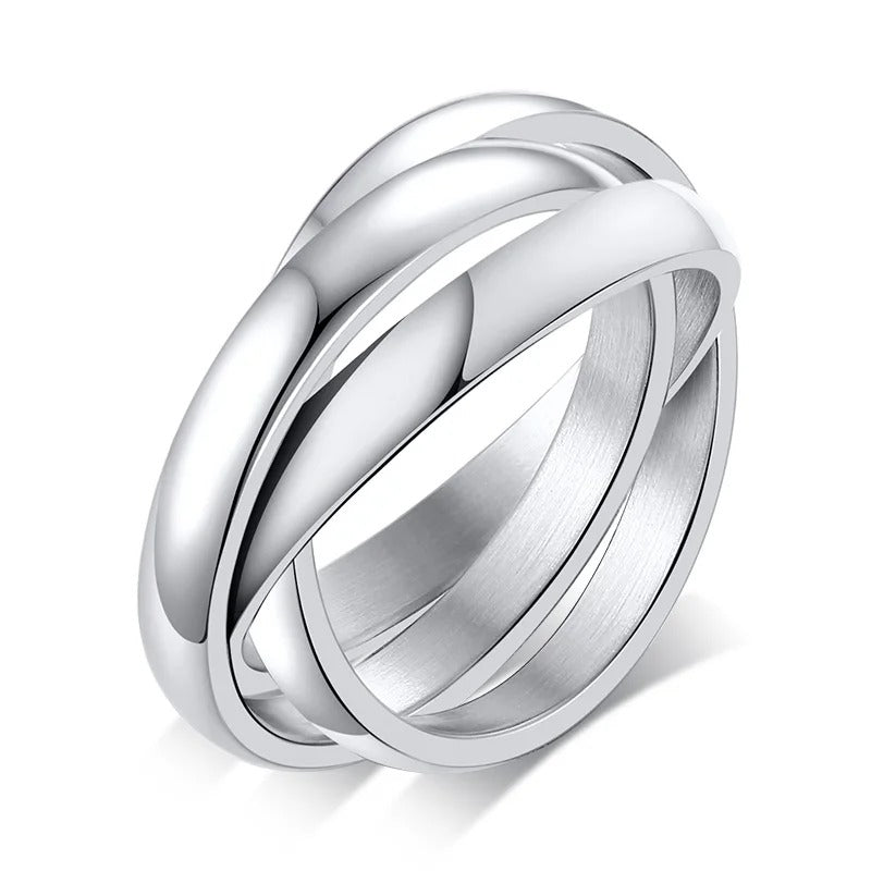 Bridal stainless steel ring
