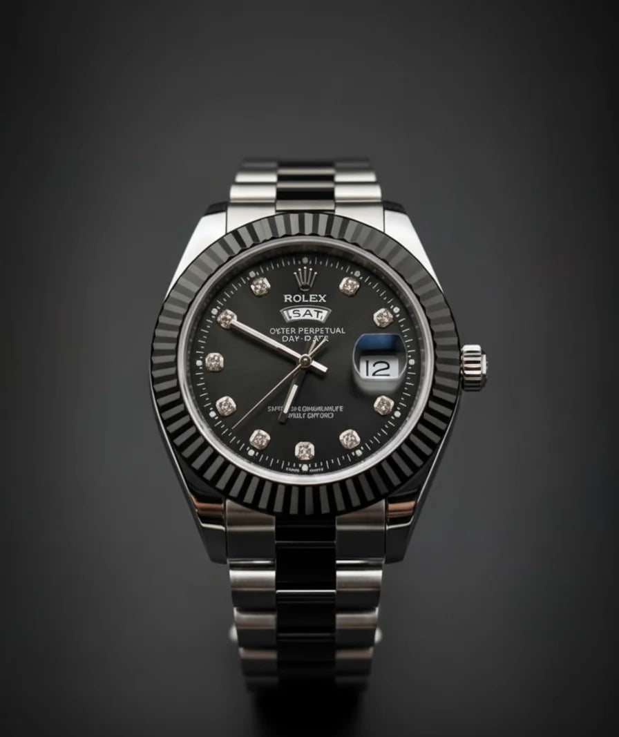 Imperium Date Master Nocturne Edition luxury men’s watch black dial