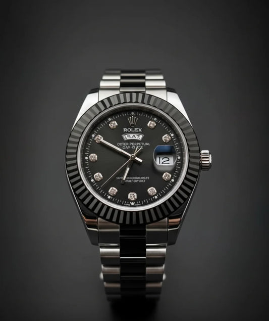 Imperium Date Master Nocturne Edition luxury men’s watch black dial