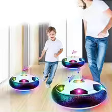 LED Light Hover Soccer Ball for Kids – Indoor and Outdoor Air Power Football Toy