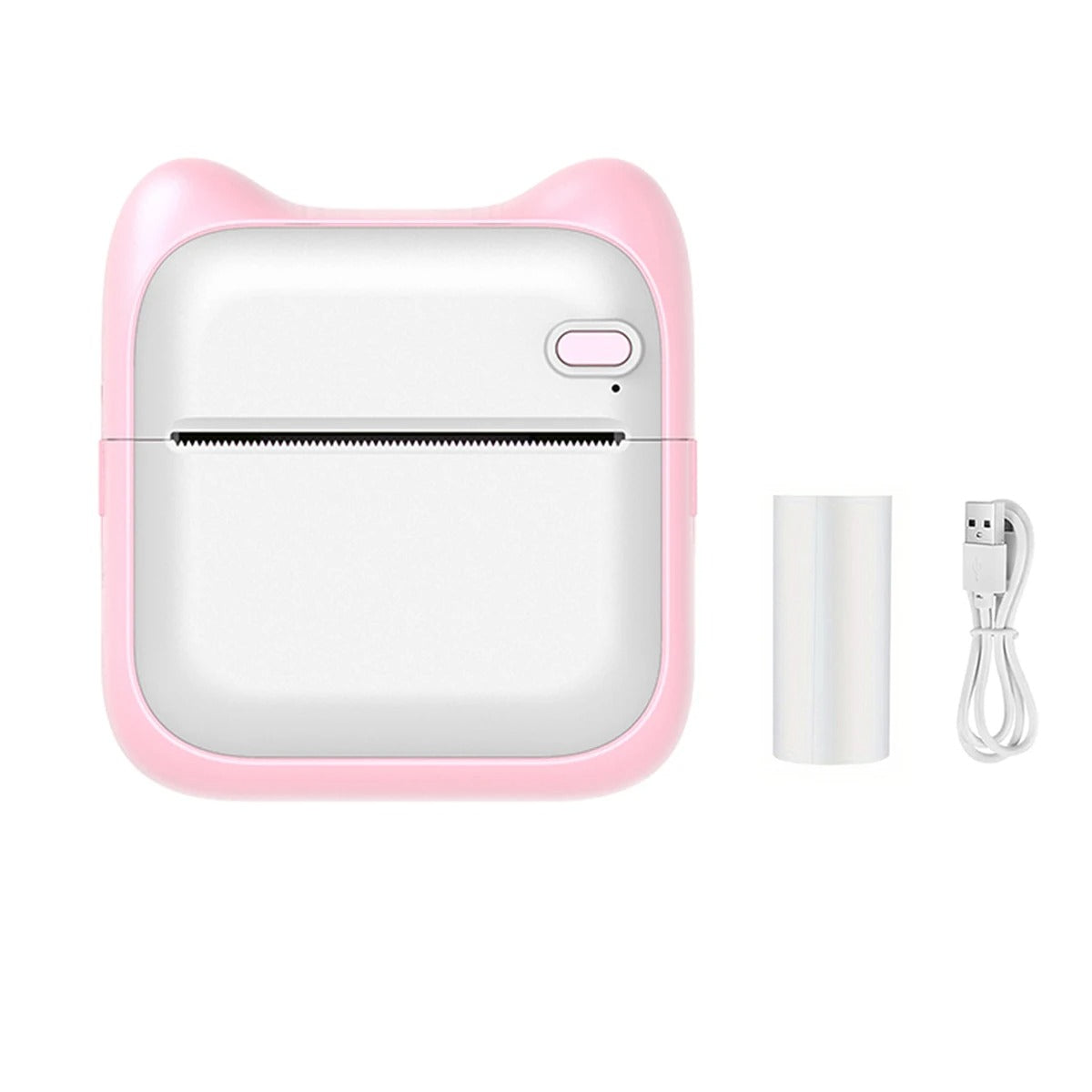 Mini Portable Thermal Printer for Study Notes and Photo Printing Inkless Design