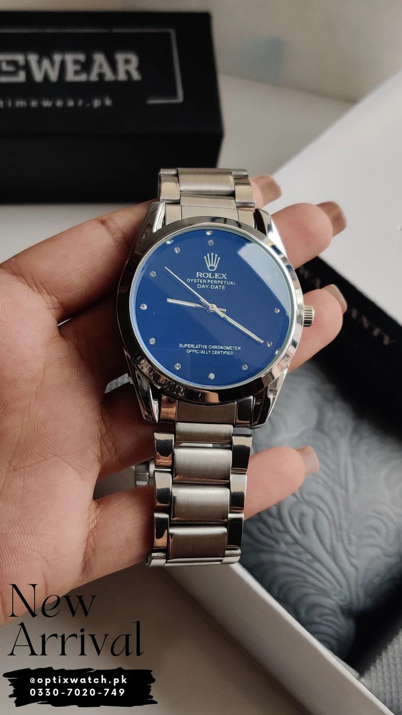 Rolex Gents BL stainless steel watch